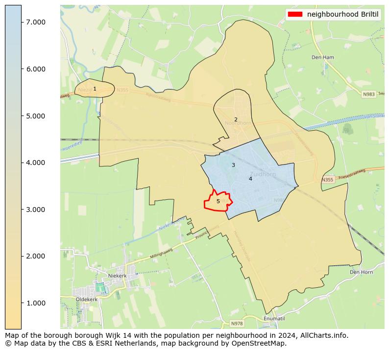 Image of the neighbourhood Briltil at the map. This image is used as introduction to this page. This page shows a lot of information about the population in the neighbourhood Briltil (such as the distribution by age groups of the residents, the composition of households, whether inhabitants are natives or Dutch with an immigration background, data about the houses (numbers, types, price development, use, type of property, ...) and more (car ownership, energy consumption, ...) based on open data from the Dutch Central Bureau of Statistics and various other sources!