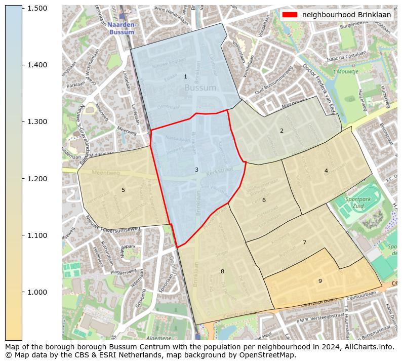 Image of the neighbourhood Brinklaan at the map. This image is used as introduction to this page. This page shows a lot of information about the population in the neighbourhood Brinklaan (such as the distribution by age groups of the residents, the composition of households, whether inhabitants are natives or Dutch with an immigration background, data about the houses (numbers, types, price development, use, type of property, ...) and more (car ownership, energy consumption, ...) based on open data from the Dutch Central Bureau of Statistics and various other sources!