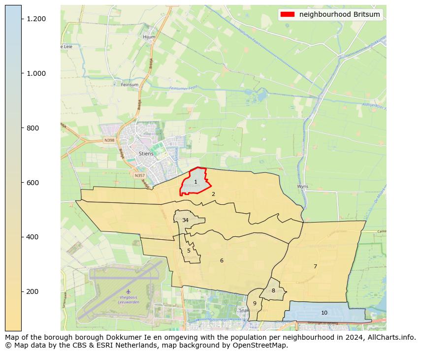 Image of the neighbourhood Britsum at the map. This image is used as introduction to this page. This page shows a lot of information about the population in the neighbourhood Britsum (such as the distribution by age groups of the residents, the composition of households, whether inhabitants are natives or Dutch with an immigration background, data about the houses (numbers, types, price development, use, type of property, ...) and more (car ownership, energy consumption, ...) based on open data from the Dutch Central Bureau of Statistics and various other sources!