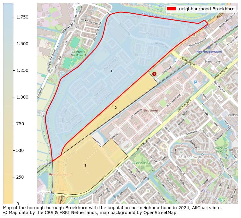 Image of the neighbourhood Broekhorn at the map. This image is used as introduction to this page. This page shows a lot of information about the population in the neighbourhood Broekhorn (such as the distribution by age groups of the residents, the composition of households, whether inhabitants are natives or Dutch with an immigration background, data about the houses (numbers, types, price development, use, type of property, ...) and more (car ownership, energy consumption, ...) based on open data from the Dutch Central Bureau of Statistics and various other sources!