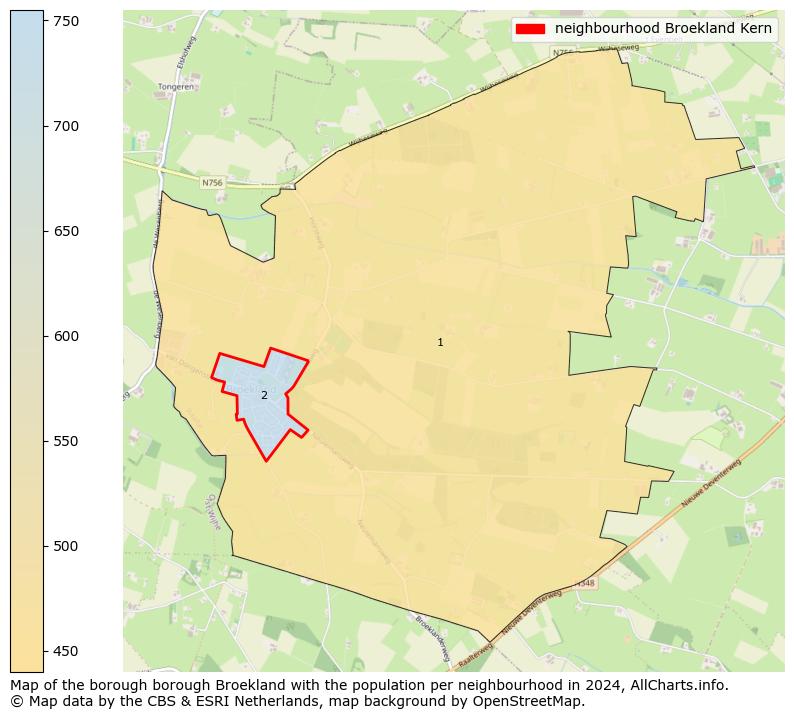 Image of the neighbourhood Broekland Kern at the map. This image is used as introduction to this page. This page shows a lot of information about the population in the neighbourhood Broekland Kern (such as the distribution by age groups of the residents, the composition of households, whether inhabitants are natives or Dutch with an immigration background, data about the houses (numbers, types, price development, use, type of property, ...) and more (car ownership, energy consumption, ...) based on open data from the Dutch Central Bureau of Statistics and various other sources!