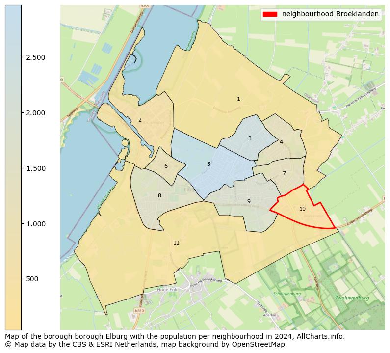 Image of the neighbourhood Broeklanden at the map. This image is used as introduction to this page. This page shows a lot of information about the population in the neighbourhood Broeklanden (such as the distribution by age groups of the residents, the composition of households, whether inhabitants are natives or Dutch with an immigration background, data about the houses (numbers, types, price development, use, type of property, ...) and more (car ownership, energy consumption, ...) based on open data from the Dutch Central Bureau of Statistics and various other sources!