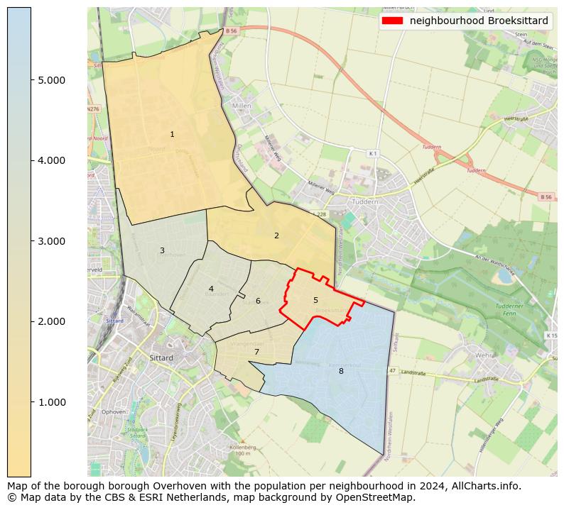 Image of the neighbourhood Broeksittard at the map. This image is used as introduction to this page. This page shows a lot of information about the population in the neighbourhood Broeksittard (such as the distribution by age groups of the residents, the composition of households, whether inhabitants are natives or Dutch with an immigration background, data about the houses (numbers, types, price development, use, type of property, ...) and more (car ownership, energy consumption, ...) based on open data from the Dutch Central Bureau of Statistics and various other sources!