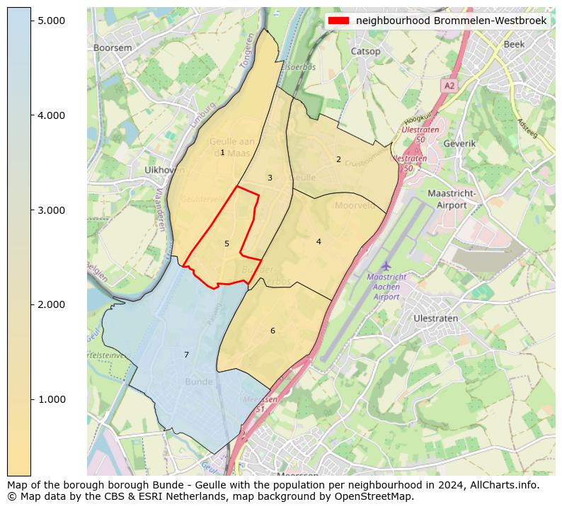 Image of the neighbourhood Brommelen-Westbroek at the map. This image is used as introduction to this page. This page shows a lot of information about the population in the neighbourhood Brommelen-Westbroek (such as the distribution by age groups of the residents, the composition of households, whether inhabitants are natives or Dutch with an immigration background, data about the houses (numbers, types, price development, use, type of property, ...) and more (car ownership, energy consumption, ...) based on open data from the Dutch Central Bureau of Statistics and various other sources!