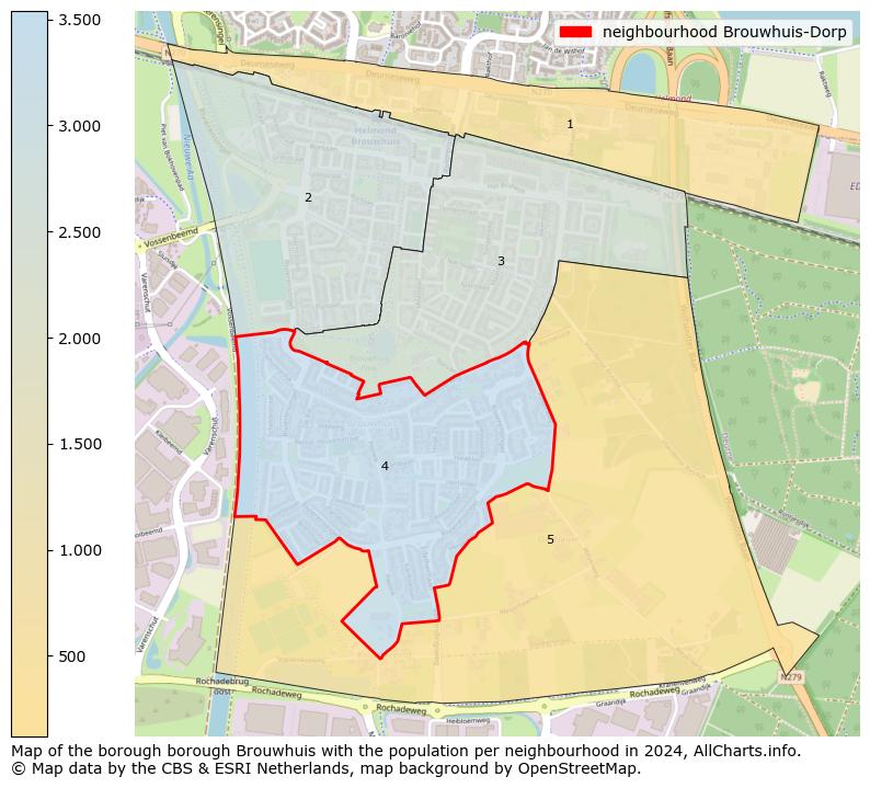 Image of the neighbourhood Brouwhuis-Dorp at the map. This image is used as introduction to this page. This page shows a lot of information about the population in the neighbourhood Brouwhuis-Dorp (such as the distribution by age groups of the residents, the composition of households, whether inhabitants are natives or Dutch with an immigration background, data about the houses (numbers, types, price development, use, type of property, ...) and more (car ownership, energy consumption, ...) based on open data from the Dutch Central Bureau of Statistics and various other sources!