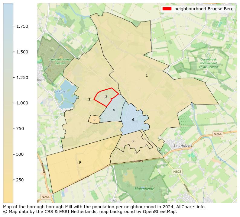 Image of the neighbourhood Brugse Berg at the map. This image is used as introduction to this page. This page shows a lot of information about the population in the neighbourhood Brugse Berg (such as the distribution by age groups of the residents, the composition of households, whether inhabitants are natives or Dutch with an immigration background, data about the houses (numbers, types, price development, use, type of property, ...) and more (car ownership, energy consumption, ...) based on open data from the Dutch Central Bureau of Statistics and various other sources!