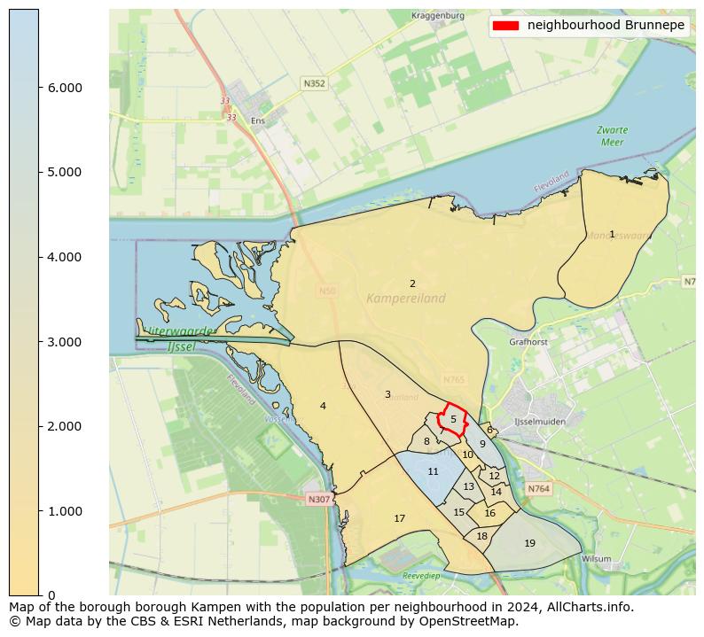 Image of the neighbourhood Brunnepe at the map. This image is used as introduction to this page. This page shows a lot of information about the population in the neighbourhood Brunnepe (such as the distribution by age groups of the residents, the composition of households, whether inhabitants are natives or Dutch with an immigration background, data about the houses (numbers, types, price development, use, type of property, ...) and more (car ownership, energy consumption, ...) based on open data from the Dutch Central Bureau of Statistics and various other sources!