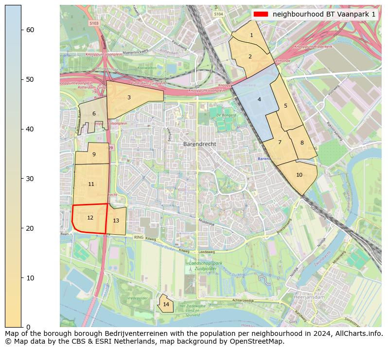 Image of the neighbourhood BT Vaanpark 1 at the map. This image is used as introduction to this page. This page shows a lot of information about the population in the neighbourhood BT Vaanpark 1 (such as the distribution by age groups of the residents, the composition of households, whether inhabitants are natives or Dutch with an immigration background, data about the houses (numbers, types, price development, use, type of property, ...) and more (car ownership, energy consumption, ...) based on open data from the Dutch Central Bureau of Statistics and various other sources!