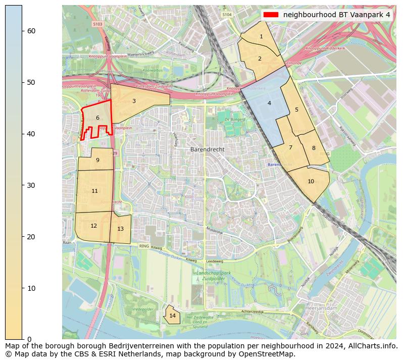 Image of the neighbourhood BT Vaanpark 4 at the map. This image is used as introduction to this page. This page shows a lot of information about the population in the neighbourhood BT Vaanpark 4 (such as the distribution by age groups of the residents, the composition of households, whether inhabitants are natives or Dutch with an immigration background, data about the houses (numbers, types, price development, use, type of property, ...) and more (car ownership, energy consumption, ...) based on open data from the Dutch Central Bureau of Statistics and various other sources!