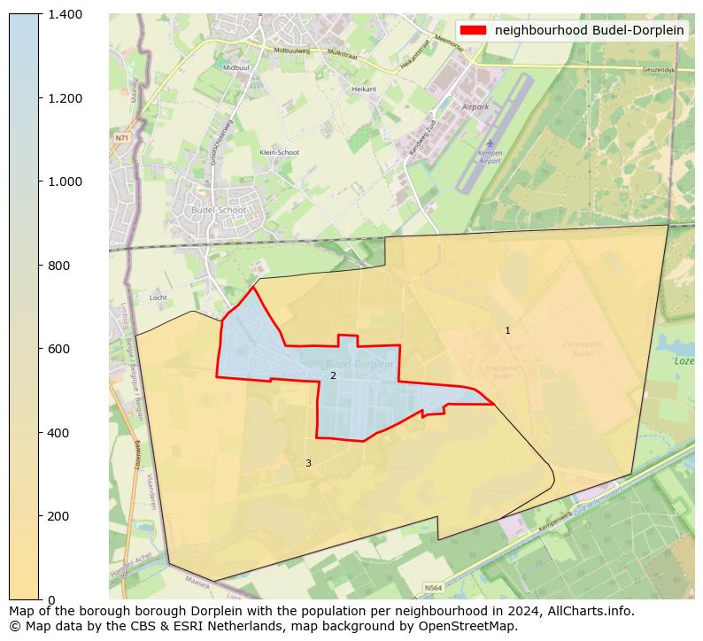 Image of the neighbourhood Budel-Dorplein at the map. This image is used as introduction to this page. This page shows a lot of information about the population in the neighbourhood Budel-Dorplein (such as the distribution by age groups of the residents, the composition of households, whether inhabitants are natives or Dutch with an immigration background, data about the houses (numbers, types, price development, use, type of property, ...) and more (car ownership, energy consumption, ...) based on open data from the Dutch Central Bureau of Statistics and various other sources!