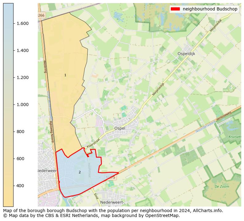 Image of the neighbourhood Budschop at the map. This image is used as introduction to this page. This page shows a lot of information about the population in the neighbourhood Budschop (such as the distribution by age groups of the residents, the composition of households, whether inhabitants are natives or Dutch with an immigration background, data about the houses (numbers, types, price development, use, type of property, ...) and more (car ownership, energy consumption, ...) based on open data from the Dutch Central Bureau of Statistics and various other sources!