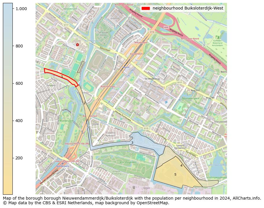 Image of the neighbourhood Buiksloterdijk-West at the map. This image is used as introduction to this page. This page shows a lot of information about the population in the neighbourhood Buiksloterdijk-West (such as the distribution by age groups of the residents, the composition of households, whether inhabitants are natives or Dutch with an immigration background, data about the houses (numbers, types, price development, use, type of property, ...) and more (car ownership, energy consumption, ...) based on open data from the Dutch Central Bureau of Statistics and various other sources!