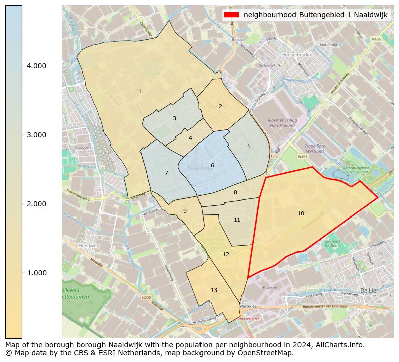 Image of the neighbourhood Buitengebied 1 Naaldwijk at the map. This image is used as introduction to this page. This page shows a lot of information about the population in the neighbourhood Buitengebied 1 Naaldwijk (such as the distribution by age groups of the residents, the composition of households, whether inhabitants are natives or Dutch with an immigration background, data about the houses (numbers, types, price development, use, type of property, ...) and more (car ownership, energy consumption, ...) based on open data from the Dutch Central Bureau of Statistics and various other sources!