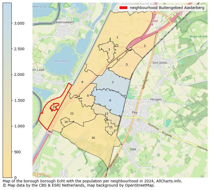 Image of the neighbourhood Buitengebied Aasterberg at the map. This image is used as introduction to this page. This page shows a lot of information about the population in the neighbourhood Buitengebied Aasterberg (such as the distribution by age groups of the residents, the composition of households, whether inhabitants are natives or Dutch with an immigration background, data about the houses (numbers, types, price development, use, type of property, ...) and more (car ownership, energy consumption, ...) based on open data from the Dutch Central Bureau of Statistics and various other sources!