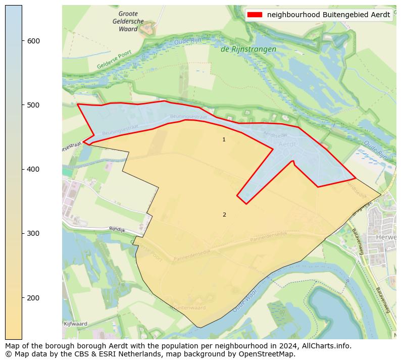 Image of the neighbourhood Buitengebied Aerdt at the map. This image is used as introduction to this page. This page shows a lot of information about the population in the neighbourhood Buitengebied Aerdt (such as the distribution by age groups of the residents, the composition of households, whether inhabitants are natives or Dutch with an immigration background, data about the houses (numbers, types, price development, use, type of property, ...) and more (car ownership, energy consumption, ...) based on open data from the Dutch Central Bureau of Statistics and various other sources!