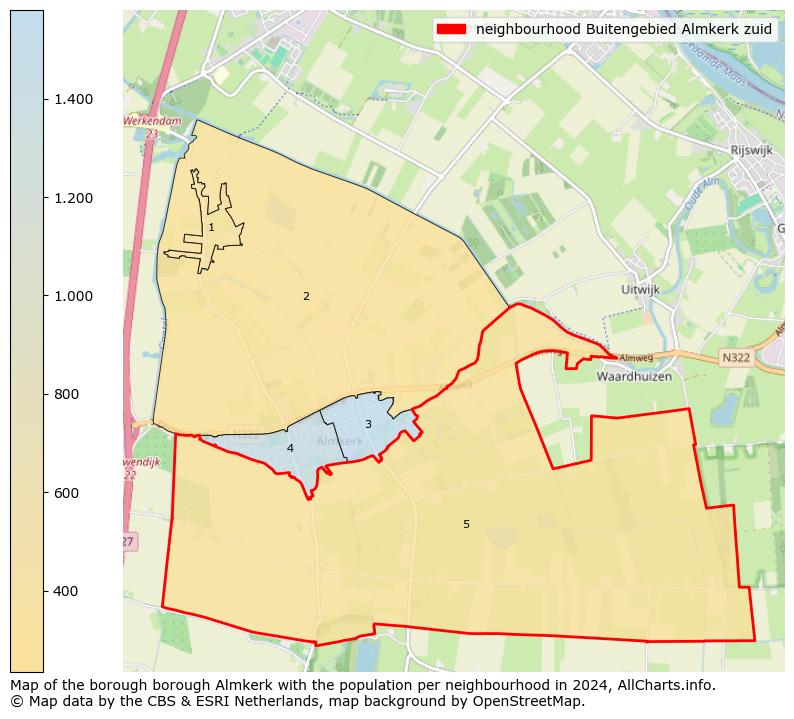 Image of the neighbourhood Buitengebied Almkerk zuid at the map. This image is used as introduction to this page. This page shows a lot of information about the population in the neighbourhood Buitengebied Almkerk zuid (such as the distribution by age groups of the residents, the composition of households, whether inhabitants are natives or Dutch with an immigration background, data about the houses (numbers, types, price development, use, type of property, ...) and more (car ownership, energy consumption, ...) based on open data from the Dutch Central Bureau of Statistics and various other sources!