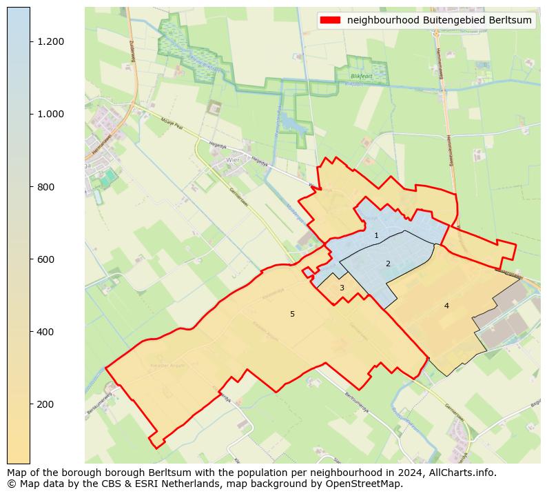 Image of the neighbourhood Buitengebied Berltsum at the map. This image is used as introduction to this page. This page shows a lot of information about the population in the neighbourhood Buitengebied Berltsum (such as the distribution by age groups of the residents, the composition of households, whether inhabitants are natives or Dutch with an immigration background, data about the houses (numbers, types, price development, use, type of property, ...) and more (car ownership, energy consumption, ...) based on open data from the Dutch Central Bureau of Statistics and various other sources!