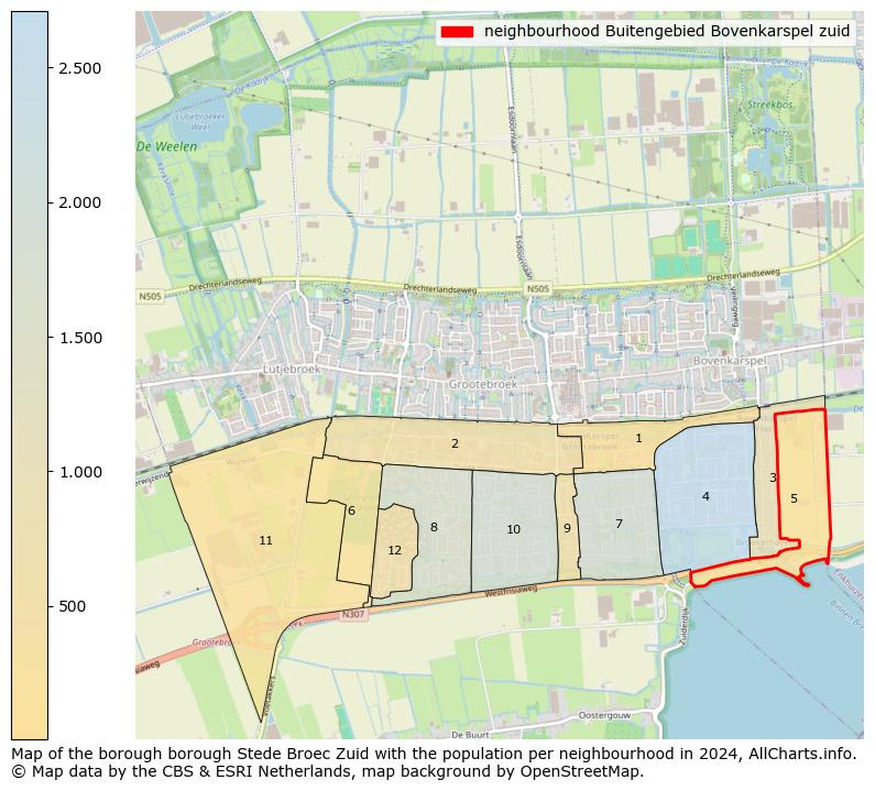 Image of the neighbourhood Buitengebied Bovenkarspel zuid at the map. This image is used as introduction to this page. This page shows a lot of information about the population in the neighbourhood Buitengebied Bovenkarspel zuid (such as the distribution by age groups of the residents, the composition of households, whether inhabitants are natives or Dutch with an immigration background, data about the houses (numbers, types, price development, use, type of property, ...) and more (car ownership, energy consumption, ...) based on open data from the Dutch Central Bureau of Statistics and various other sources!