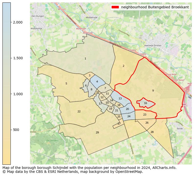 Image of the neighbourhood Buitengebied Broekkant at the map. This image is used as introduction to this page. This page shows a lot of information about the population in the neighbourhood Buitengebied Broekkant (such as the distribution by age groups of the residents, the composition of households, whether inhabitants are natives or Dutch with an immigration background, data about the houses (numbers, types, price development, use, type of property, ...) and more (car ownership, energy consumption, ...) based on open data from the Dutch Central Bureau of Statistics and various other sources!