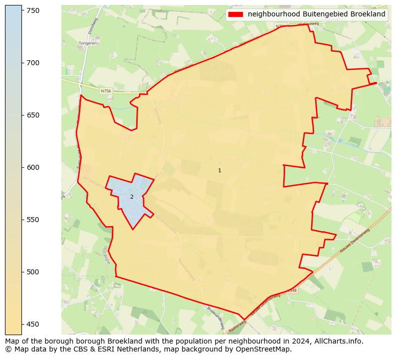 Image of the neighbourhood Buitengebied Broekland at the map. This image is used as introduction to this page. This page shows a lot of information about the population in the neighbourhood Buitengebied Broekland (such as the distribution by age groups of the residents, the composition of households, whether inhabitants are natives or Dutch with an immigration background, data about the houses (numbers, types, price development, use, type of property, ...) and more (car ownership, energy consumption, ...) based on open data from the Dutch Central Bureau of Statistics and various other sources!