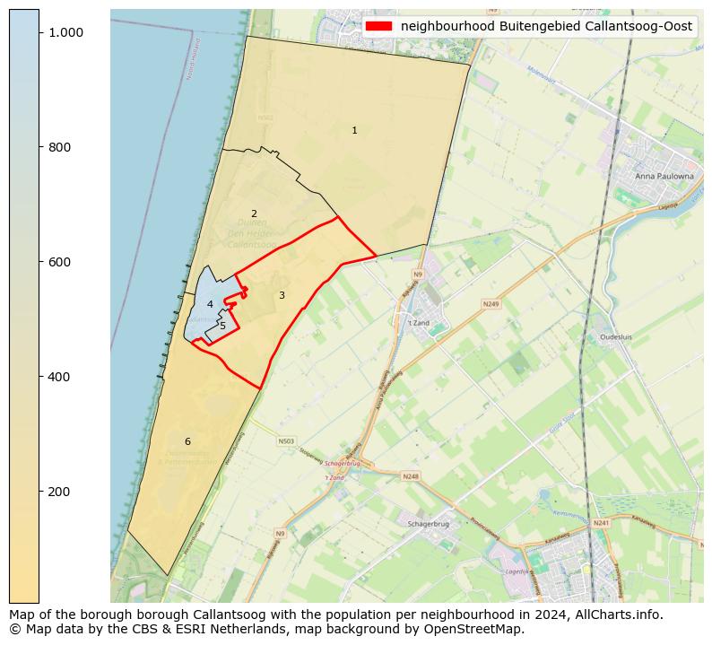 Image of the neighbourhood Buitengebied Callantsoog-Oost at the map. This image is used as introduction to this page. This page shows a lot of information about the population in the neighbourhood Buitengebied Callantsoog-Oost (such as the distribution by age groups of the residents, the composition of households, whether inhabitants are natives or Dutch with an immigration background, data about the houses (numbers, types, price development, use, type of property, ...) and more (car ownership, energy consumption, ...) based on open data from the Dutch Central Bureau of Statistics and various other sources!