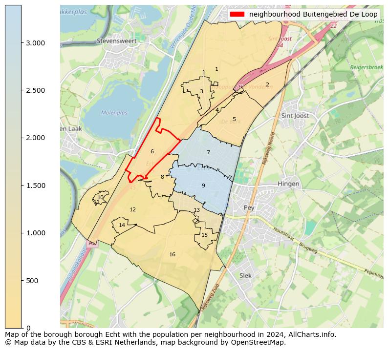 Image of the neighbourhood Buitengebied De Loop at the map. This image is used as introduction to this page. This page shows a lot of information about the population in the neighbourhood Buitengebied De Loop (such as the distribution by age groups of the residents, the composition of households, whether inhabitants are natives or Dutch with an immigration background, data about the houses (numbers, types, price development, use, type of property, ...) and more (car ownership, energy consumption, ...) based on open data from the Dutch Central Bureau of Statistics and various other sources!