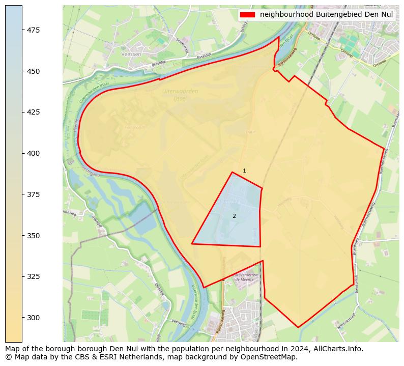 Image of the neighbourhood Buitengebied Den Nul at the map. This image is used as introduction to this page. This page shows a lot of information about the population in the neighbourhood Buitengebied Den Nul (such as the distribution by age groups of the residents, the composition of households, whether inhabitants are natives or Dutch with an immigration background, data about the houses (numbers, types, price development, use, type of property, ...) and more (car ownership, energy consumption, ...) based on open data from the Dutch Central Bureau of Statistics and various other sources!