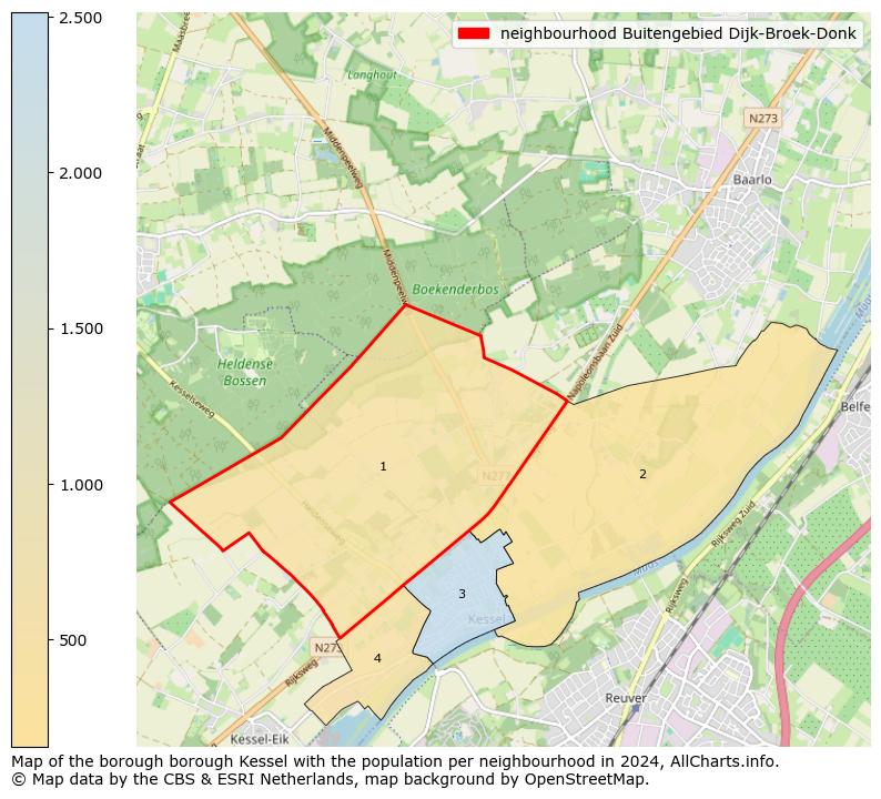 Image of the neighbourhood Buitengebied Dijk-Broek-Donk at the map. This image is used as introduction to this page. This page shows a lot of information about the population in the neighbourhood Buitengebied Dijk-Broek-Donk (such as the distribution by age groups of the residents, the composition of households, whether inhabitants are natives or Dutch with an immigration background, data about the houses (numbers, types, price development, use, type of property, ...) and more (car ownership, energy consumption, ...) based on open data from the Dutch Central Bureau of Statistics and various other sources!