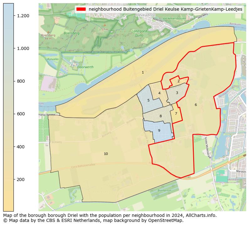 Image of the neighbourhood Buitengebied Driel Keulse Kamp-GrietenKamp-Leedjes at the map. This image is used as introduction to this page. This page shows a lot of information about the population in the neighbourhood Buitengebied Driel Keulse Kamp-GrietenKamp-Leedjes (such as the distribution by age groups of the residents, the composition of households, whether inhabitants are natives or Dutch with an immigration background, data about the houses (numbers, types, price development, use, type of property, ...) and more (car ownership, energy consumption, ...) based on open data from the Dutch Central Bureau of Statistics and various other sources!