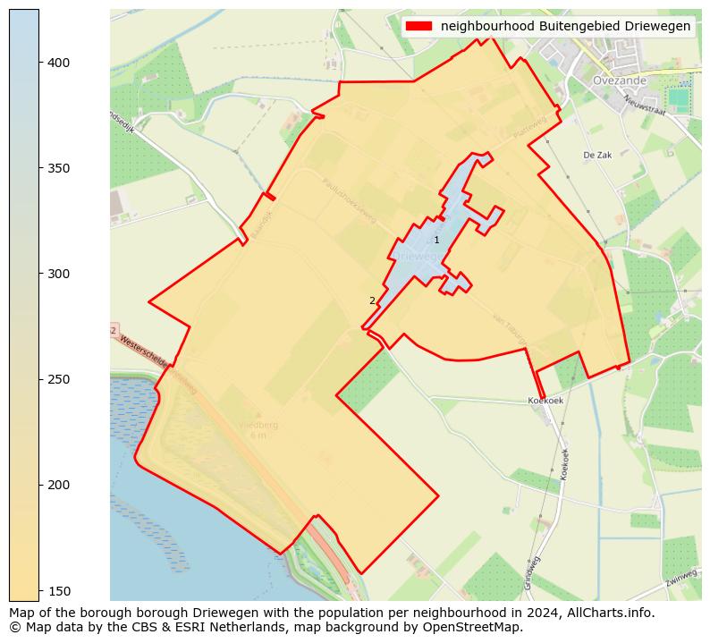 Image of the neighbourhood Buitengebied Driewegen at the map. This image is used as introduction to this page. This page shows a lot of information about the population in the neighbourhood Buitengebied Driewegen (such as the distribution by age groups of the residents, the composition of households, whether inhabitants are natives or Dutch with an immigration background, data about the houses (numbers, types, price development, use, type of property, ...) and more (car ownership, energy consumption, ...) based on open data from the Dutch Central Bureau of Statistics and various other sources!