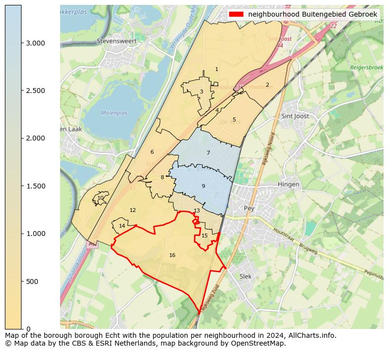 Image of the neighbourhood Buitengebied Gebroek at the map. This image is used as introduction to this page. This page shows a lot of information about the population in the neighbourhood Buitengebied Gebroek (such as the distribution by age groups of the residents, the composition of households, whether inhabitants are natives or Dutch with an immigration background, data about the houses (numbers, types, price development, use, type of property, ...) and more (car ownership, energy consumption, ...) based on open data from the Dutch Central Bureau of Statistics and various other sources!