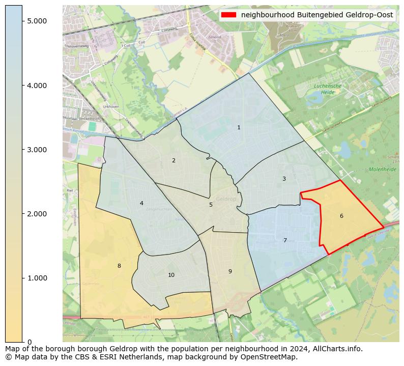 Image of the neighbourhood Buitengebied Geldrop-Oost at the map. This image is used as introduction to this page. This page shows a lot of information about the population in the neighbourhood Buitengebied Geldrop-Oost (such as the distribution by age groups of the residents, the composition of households, whether inhabitants are natives or Dutch with an immigration background, data about the houses (numbers, types, price development, use, type of property, ...) and more (car ownership, energy consumption, ...) based on open data from the Dutch Central Bureau of Statistics and various other sources!