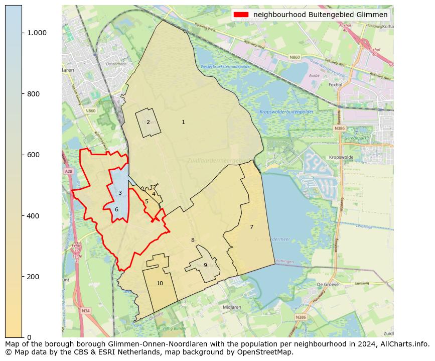 Image of the neighbourhood Buitengebied Glimmen at the map. This image is used as introduction to this page. This page shows a lot of information about the population in the neighbourhood Buitengebied Glimmen (such as the distribution by age groups of the residents, the composition of households, whether inhabitants are natives or Dutch with an immigration background, data about the houses (numbers, types, price development, use, type of property, ...) and more (car ownership, energy consumption, ...) based on open data from the Dutch Central Bureau of Statistics and various other sources!