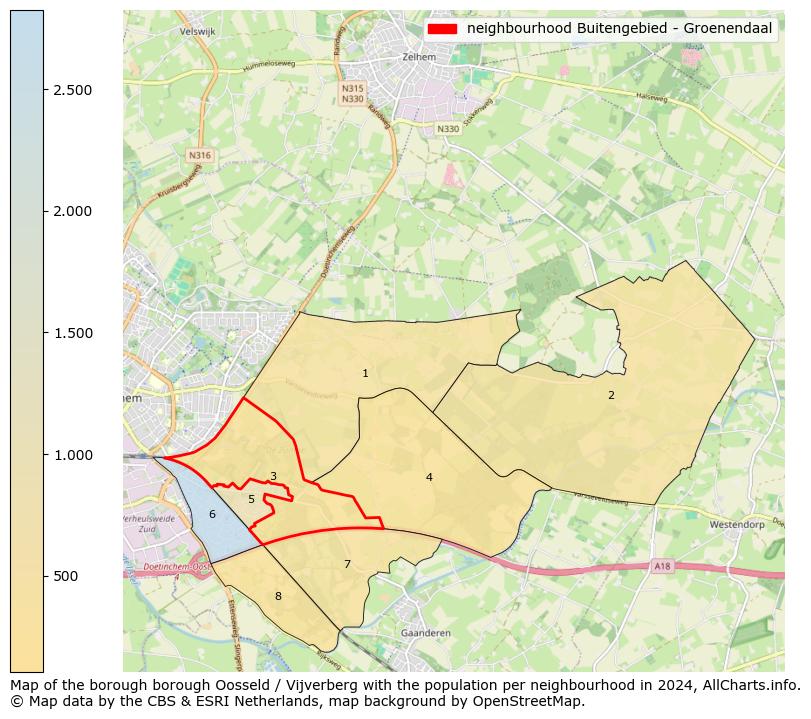 Image of the neighbourhood Buitengebied - Groenendaal at the map. This image is used as introduction to this page. This page shows a lot of information about the population in the neighbourhood Buitengebied - Groenendaal (such as the distribution by age groups of the residents, the composition of households, whether inhabitants are natives or Dutch with an immigration background, data about the houses (numbers, types, price development, use, type of property, ...) and more (car ownership, energy consumption, ...) based on open data from the Dutch Central Bureau of Statistics and various other sources!