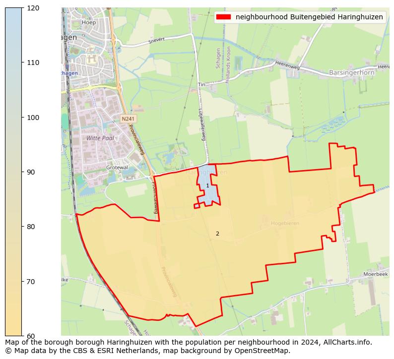 Image of the neighbourhood Buitengebied Haringhuizen at the map. This image is used as introduction to this page. This page shows a lot of information about the population in the neighbourhood Buitengebied Haringhuizen (such as the distribution by age groups of the residents, the composition of households, whether inhabitants are natives or Dutch with an immigration background, data about the houses (numbers, types, price development, use, type of property, ...) and more (car ownership, energy consumption, ...) based on open data from the Dutch Central Bureau of Statistics and various other sources!