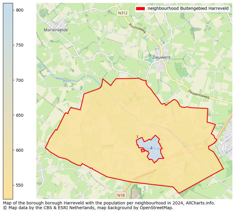 Image of the neighbourhood Buitengebied Harreveld at the map. This image is used as introduction to this page. This page shows a lot of information about the population in the neighbourhood Buitengebied Harreveld (such as the distribution by age groups of the residents, the composition of households, whether inhabitants are natives or Dutch with an immigration background, data about the houses (numbers, types, price development, use, type of property, ...) and more (car ownership, energy consumption, ...) based on open data from the Dutch Central Bureau of Statistics and various other sources!