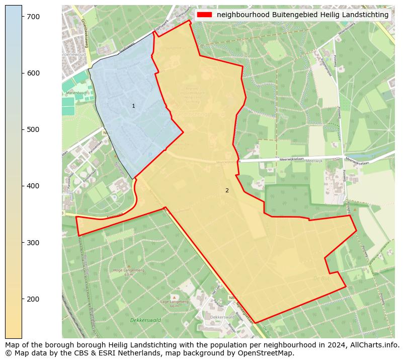 Image of the neighbourhood Buitengebied Heilig Landstichting at the map. This image is used as introduction to this page. This page shows a lot of information about the population in the neighbourhood Buitengebied Heilig Landstichting (such as the distribution by age groups of the residents, the composition of households, whether inhabitants are natives or Dutch with an immigration background, data about the houses (numbers, types, price development, use, type of property, ...) and more (car ownership, energy consumption, ...) based on open data from the Dutch Central Bureau of Statistics and various other sources!