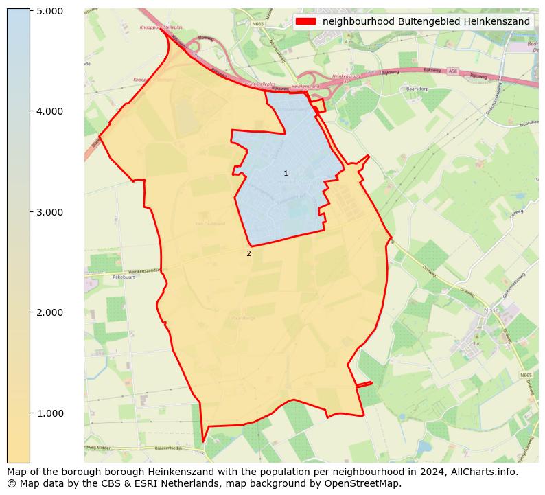 Image of the neighbourhood Buitengebied Heinkenszand at the map. This image is used as introduction to this page. This page shows a lot of information about the population in the neighbourhood Buitengebied Heinkenszand (such as the distribution by age groups of the residents, the composition of households, whether inhabitants are natives or Dutch with an immigration background, data about the houses (numbers, types, price development, use, type of property, ...) and more (car ownership, energy consumption, ...) based on open data from the Dutch Central Bureau of Statistics and various other sources!