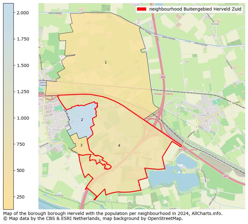 Image of the neighbourhood Buitengebied Herveld Zuid at the map. This image is used as introduction to this page. This page shows a lot of information about the population in the neighbourhood Buitengebied Herveld Zuid (such as the distribution by age groups of the residents, the composition of households, whether inhabitants are natives or Dutch with an immigration background, data about the houses (numbers, types, price development, use, type of property, ...) and more (car ownership, energy consumption, ...) based on open data from the Dutch Central Bureau of Statistics and various other sources!