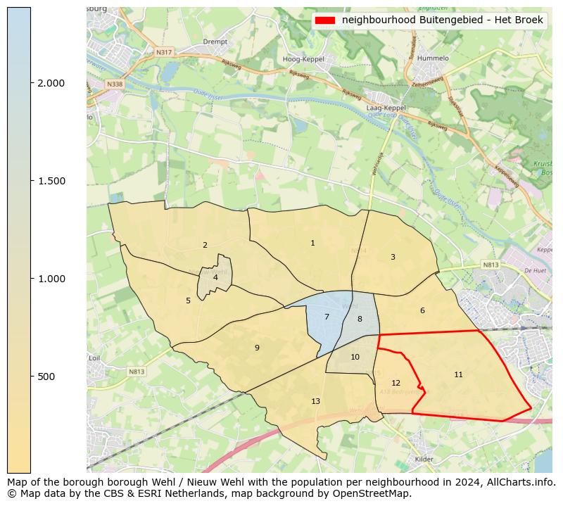 Image of the neighbourhood Buitengebied - Het Broek at the map. This image is used as introduction to this page. This page shows a lot of information about the population in the neighbourhood Buitengebied - Het Broek (such as the distribution by age groups of the residents, the composition of households, whether inhabitants are natives or Dutch with an immigration background, data about the houses (numbers, types, price development, use, type of property, ...) and more (car ownership, energy consumption, ...) based on open data from the Dutch Central Bureau of Statistics and various other sources!