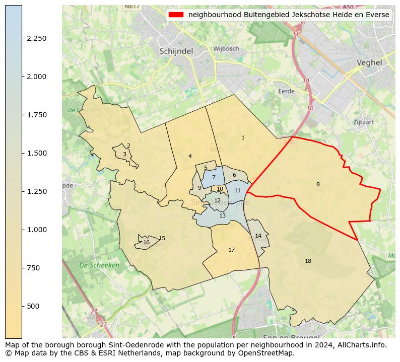 Image of the neighbourhood Buitengebied Jekschotse Heide en Everse at the map. This image is used as introduction to this page. This page shows a lot of information about the population in the neighbourhood Buitengebied Jekschotse Heide en Everse (such as the distribution by age groups of the residents, the composition of households, whether inhabitants are natives or Dutch with an immigration background, data about the houses (numbers, types, price development, use, type of property, ...) and more (car ownership, energy consumption, ...) based on open data from the Dutch Central Bureau of Statistics and various other sources!