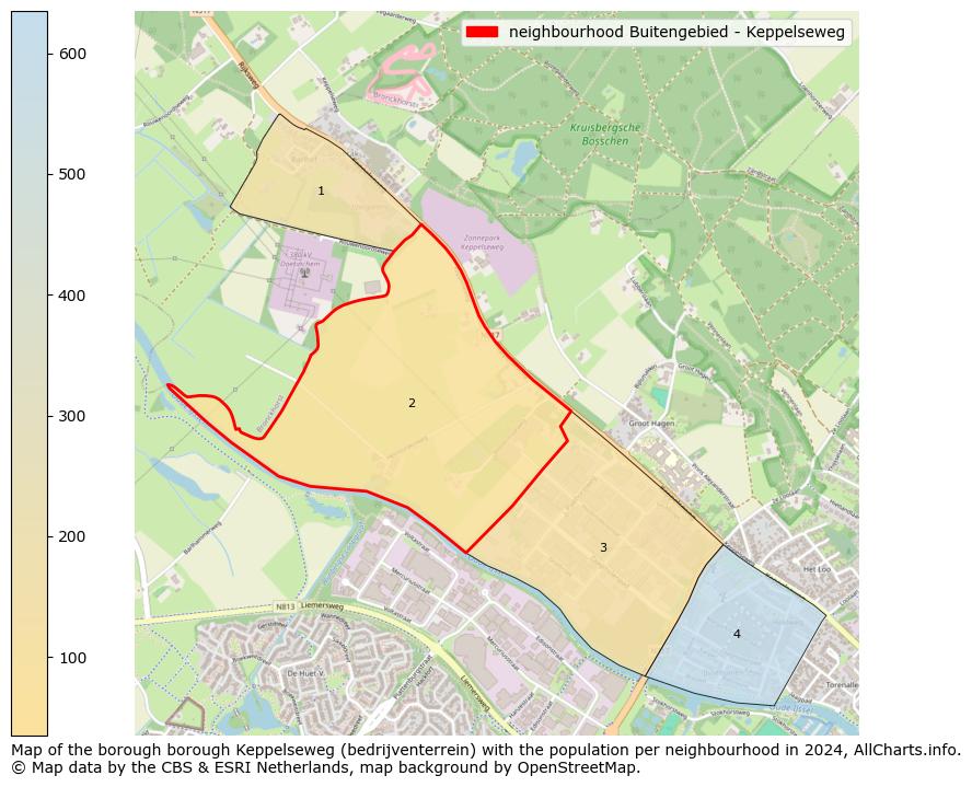 Image of the neighbourhood Buitengebied - Keppelseweg at the map. This image is used as introduction to this page. This page shows a lot of information about the population in the neighbourhood Buitengebied - Keppelseweg (such as the distribution by age groups of the residents, the composition of households, whether inhabitants are natives or Dutch with an immigration background, data about the houses (numbers, types, price development, use, type of property, ...) and more (car ownership, energy consumption, ...) based on open data from the Dutch Central Bureau of Statistics and various other sources!