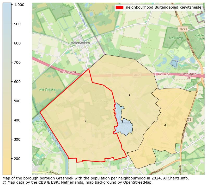 Image of the neighbourhood Buitengebied Kievitsheide at the map. This image is used as introduction to this page. This page shows a lot of information about the population in the neighbourhood Buitengebied Kievitsheide (such as the distribution by age groups of the residents, the composition of households, whether inhabitants are natives or Dutch with an immigration background, data about the houses (numbers, types, price development, use, type of property, ...) and more (car ownership, energy consumption, ...) based on open data from the Dutch Central Bureau of Statistics and various other sources!