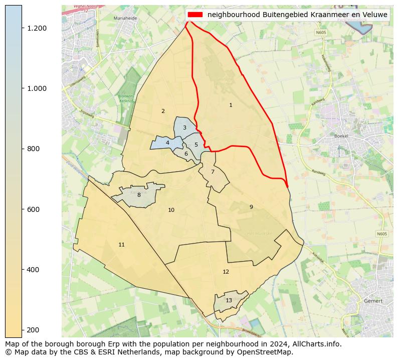 Image of the neighbourhood Buitengebied Kraanmeer en Veluwe at the map. This image is used as introduction to this page. This page shows a lot of information about the population in the neighbourhood Buitengebied Kraanmeer en Veluwe (such as the distribution by age groups of the residents, the composition of households, whether inhabitants are natives or Dutch with an immigration background, data about the houses (numbers, types, price development, use, type of property, ...) and more (car ownership, energy consumption, ...) based on open data from the Dutch Central Bureau of Statistics and various other sources!