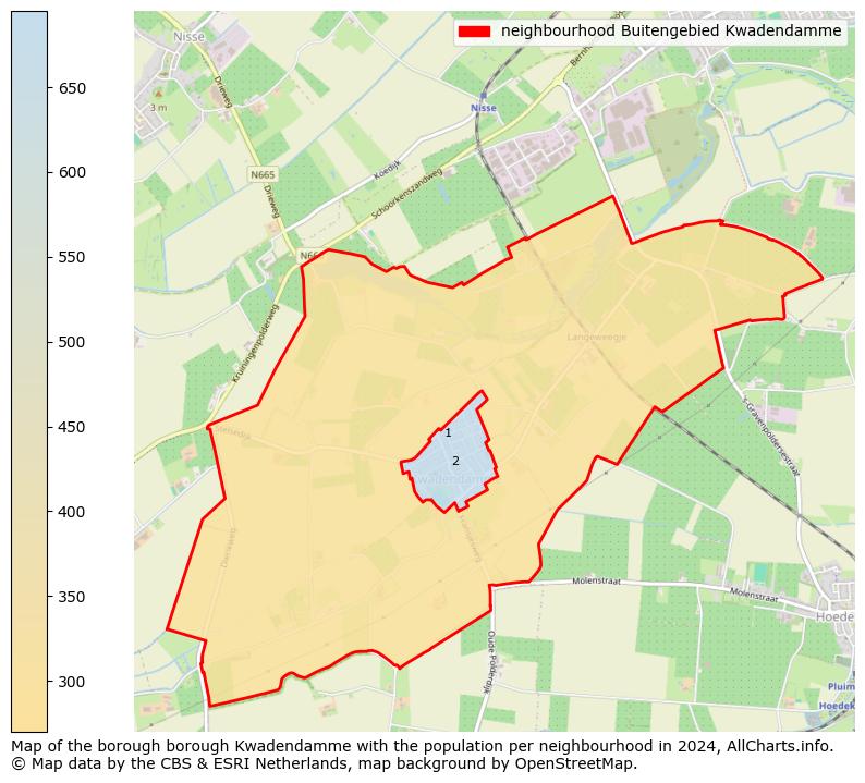 Image of the neighbourhood Buitengebied Kwadendamme at the map. This image is used as introduction to this page. This page shows a lot of information about the population in the neighbourhood Buitengebied Kwadendamme (such as the distribution by age groups of the residents, the composition of households, whether inhabitants are natives or Dutch with an immigration background, data about the houses (numbers, types, price development, use, type of property, ...) and more (car ownership, energy consumption, ...) based on open data from the Dutch Central Bureau of Statistics and various other sources!