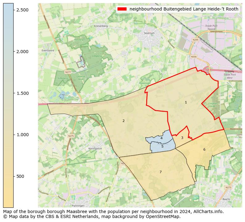 Image of the neighbourhood Buitengebied Lange Heide-’t Rooth at the map. This image is used as introduction to this page. This page shows a lot of information about the population in the neighbourhood Buitengebied Lange Heide-’t Rooth (such as the distribution by age groups of the residents, the composition of households, whether inhabitants are natives or Dutch with an immigration background, data about the houses (numbers, types, price development, use, type of property, ...) and more (car ownership, energy consumption, ...) based on open data from the Dutch Central Bureau of Statistics and various other sources!