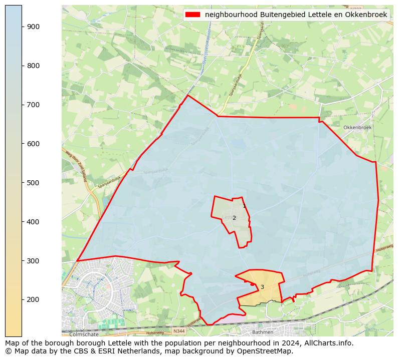 Image of the neighbourhood Buitengebied Lettele en Okkenbroek at the map. This image is used as introduction to this page. This page shows a lot of information about the population in the neighbourhood Buitengebied Lettele en Okkenbroek (such as the distribution by age groups of the residents, the composition of households, whether inhabitants are natives or Dutch with an immigration background, data about the houses (numbers, types, price development, use, type of property, ...) and more (car ownership, energy consumption, ...) based on open data from the Dutch Central Bureau of Statistics and various other sources!