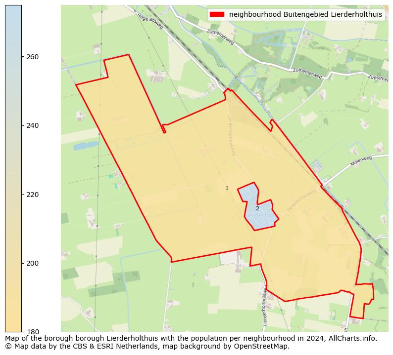 Image of the neighbourhood Buitengebied Lierderholthuis at the map. This image is used as introduction to this page. This page shows a lot of information about the population in the neighbourhood Buitengebied Lierderholthuis (such as the distribution by age groups of the residents, the composition of households, whether inhabitants are natives or Dutch with an immigration background, data about the houses (numbers, types, price development, use, type of property, ...) and more (car ownership, energy consumption, ...) based on open data from the Dutch Central Bureau of Statistics and various other sources!