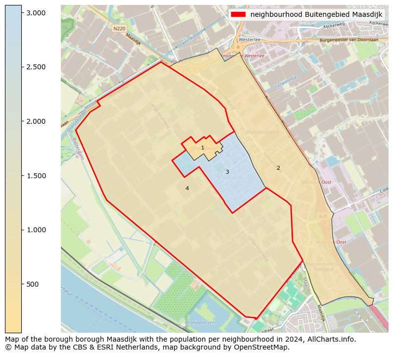 Image of the neighbourhood Buitengebied Maasdijk at the map. This image is used as introduction to this page. This page shows a lot of information about the population in the neighbourhood Buitengebied Maasdijk (such as the distribution by age groups of the residents, the composition of households, whether inhabitants are natives or Dutch with an immigration background, data about the houses (numbers, types, price development, use, type of property, ...) and more (car ownership, energy consumption, ...) based on open data from the Dutch Central Bureau of Statistics and various other sources!