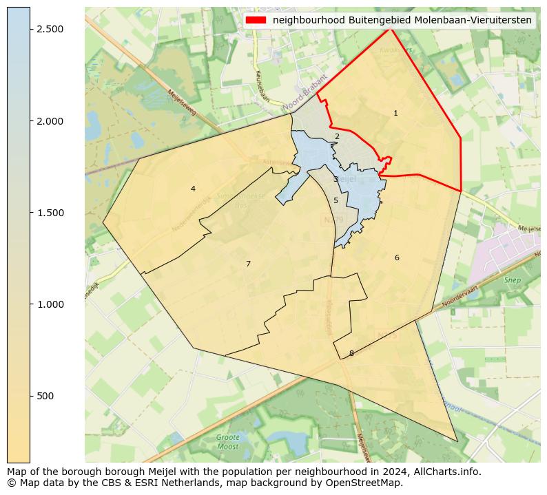 Image of the neighbourhood Buitengebied Molenbaan-Vieruitersten at the map. This image is used as introduction to this page. This page shows a lot of information about the population in the neighbourhood Buitengebied Molenbaan-Vieruitersten (such as the distribution by age groups of the residents, the composition of households, whether inhabitants are natives or Dutch with an immigration background, data about the houses (numbers, types, price development, use, type of property, ...) and more (car ownership, energy consumption, ...) based on open data from the Dutch Central Bureau of Statistics and various other sources!